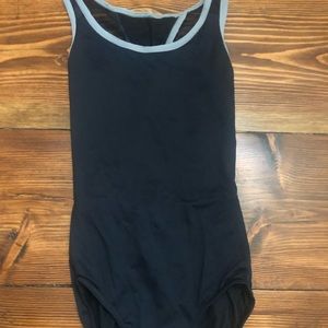 Basic black leotard